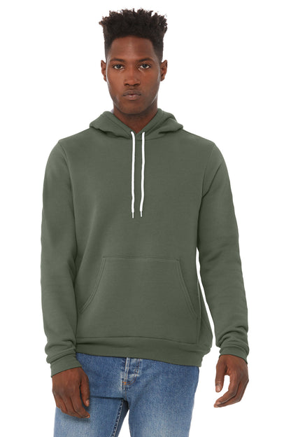 BELLA+CANVAS ? Unisex Sponge Fleece Pullover Hoodie. BC
