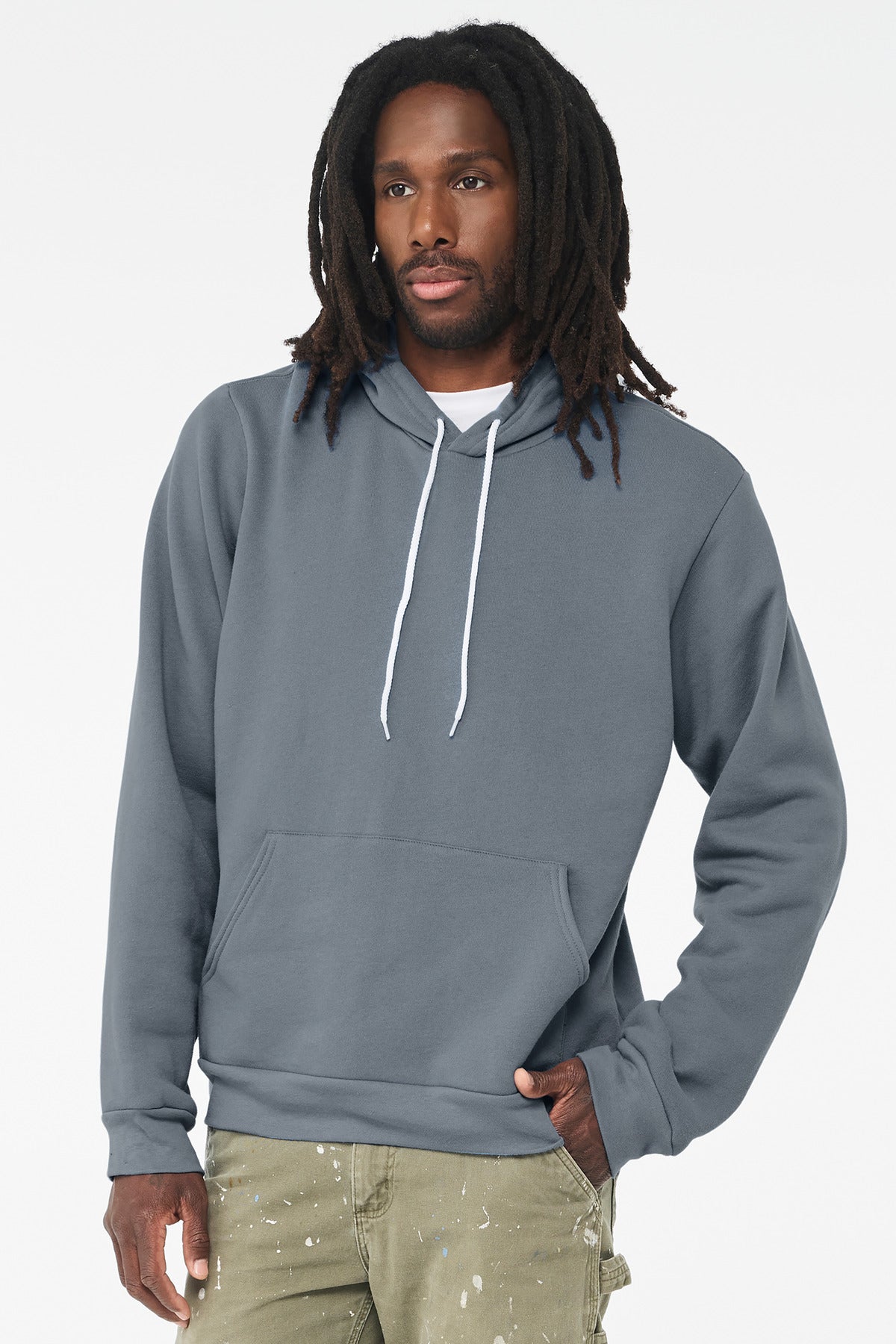 BELLA+CANVAS ? Unisex Sponge Fleece Pullover Hoodie. BC