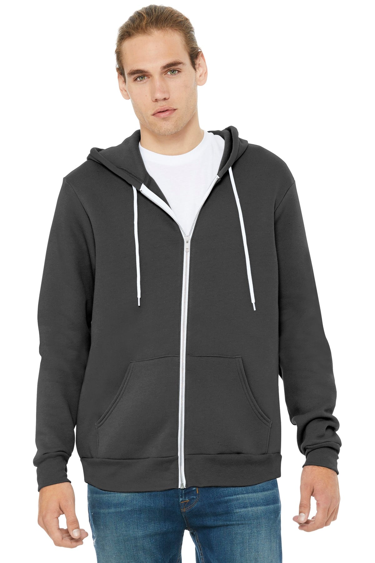 BELLA+CANVAS ? Unisex Sponge Fleece Full-Zip Hoodie. BC