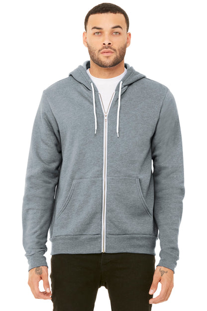 BELLA+CANVAS ? Unisex Sponge Fleece Full-Zip Hoodie. BC