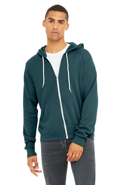BELLA+CANVAS ? Unisex Sponge Fleece Full-Zip Hoodie. BC