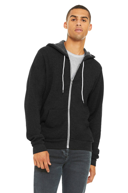 BELLA+CANVAS ? Unisex Sponge Fleece Full-Zip Hoodie. BC