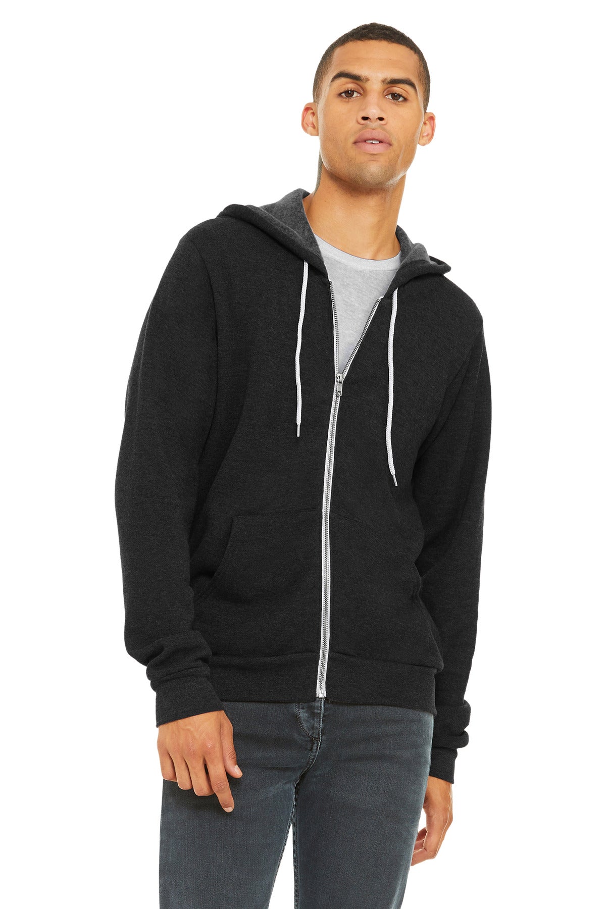 BELLA+CANVAS ? Unisex Sponge Fleece Full-Zip Hoodie. BC
