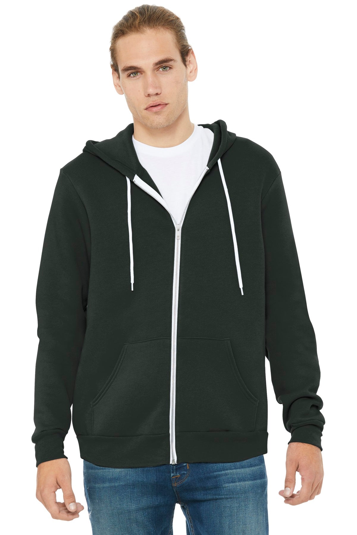 BELLA+CANVAS ? Unisex Sponge Fleece Full-Zip Hoodie. BC
