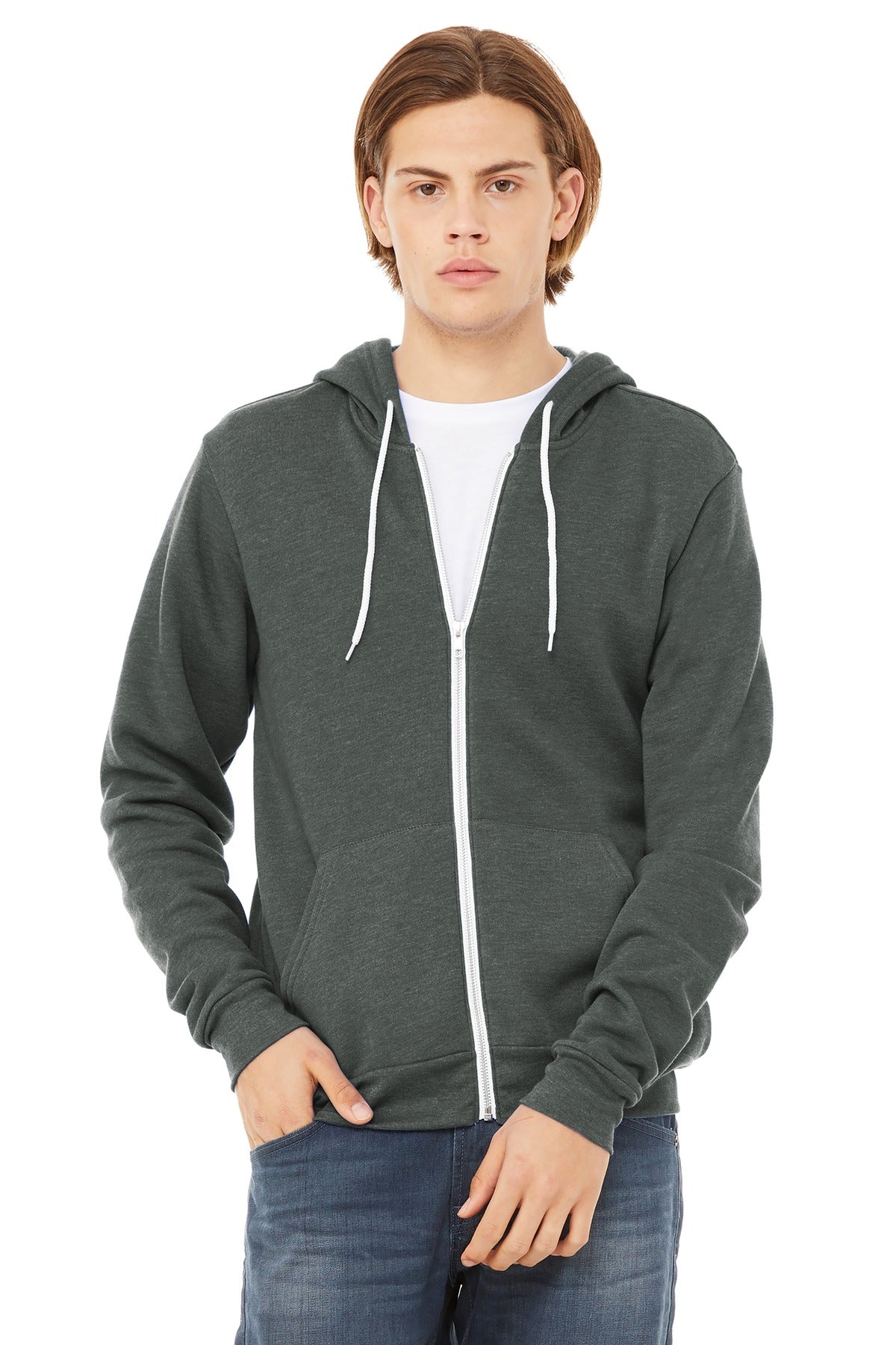 BELLA+CANVAS ® Unisex Sponge Fleece Full-Zip Hoodie