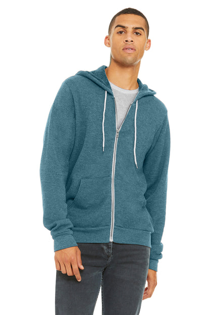 BELLA+CANVAS ? Unisex Sponge Fleece Full-Zip Hoodie. BC