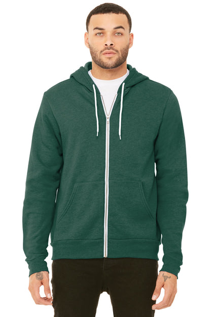 BELLA+CANVAS ? Unisex Sponge Fleece Full-Zip Hoodie. BC
