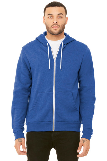 BELLA+CANVAS ? Unisex Sponge Fleece Full-Zip Hoodie. BC