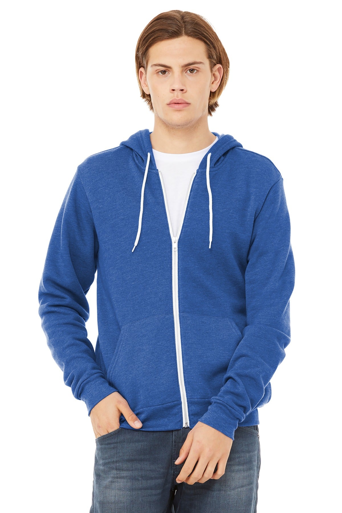 BELLA+CANVAS ® Unisex Sponge Fleece Full-Zip Hoodie