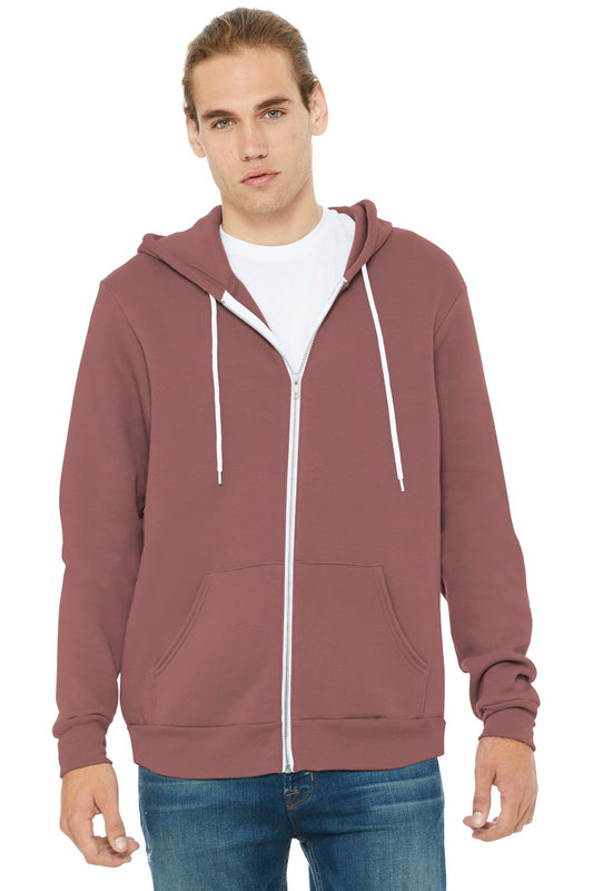 BELLA+CANVAS ? Unisex Sponge Fleece Full-Zip Hoodie. BC
