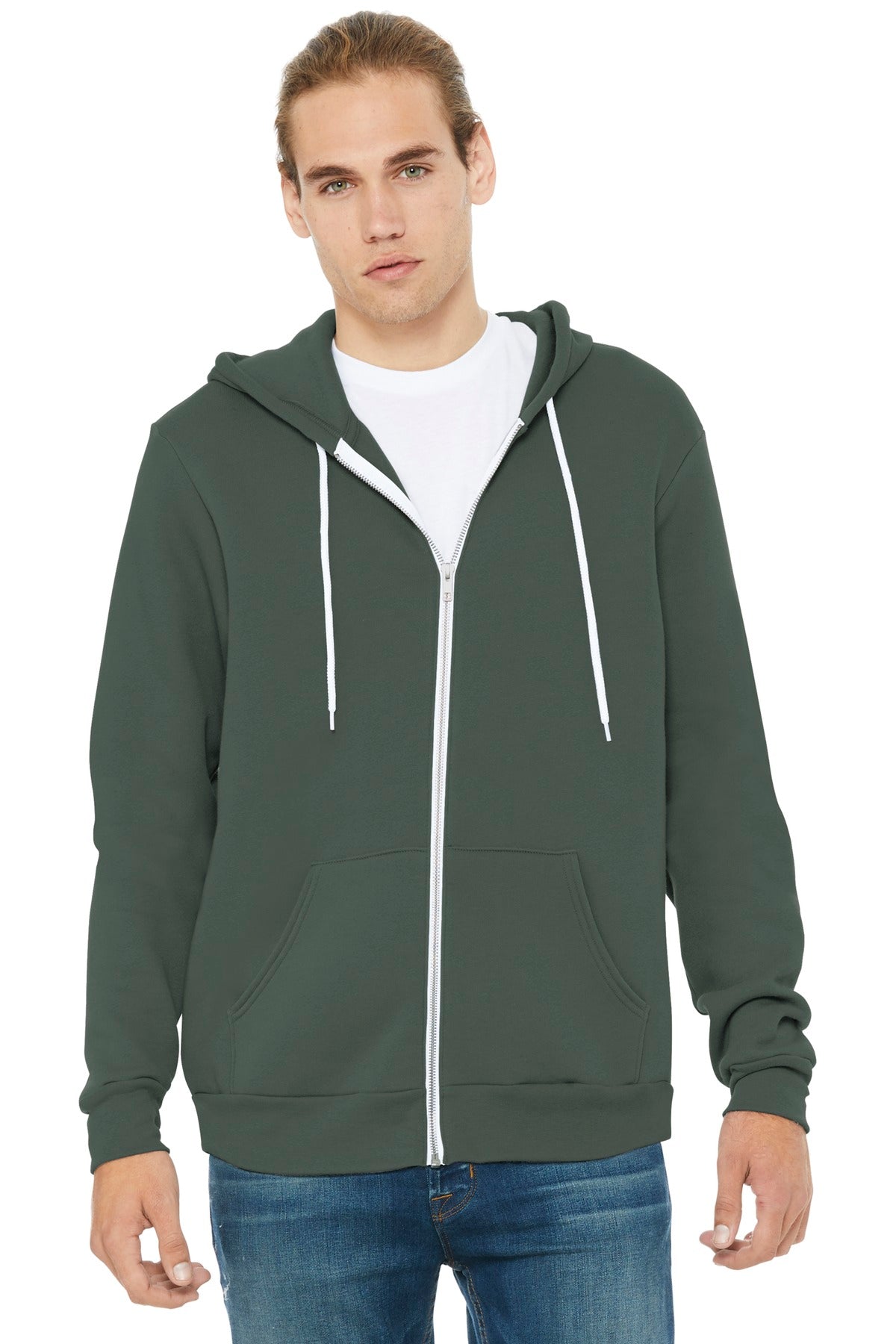 BELLA+CANVAS ? Unisex Sponge Fleece Full-Zip Hoodie. BC