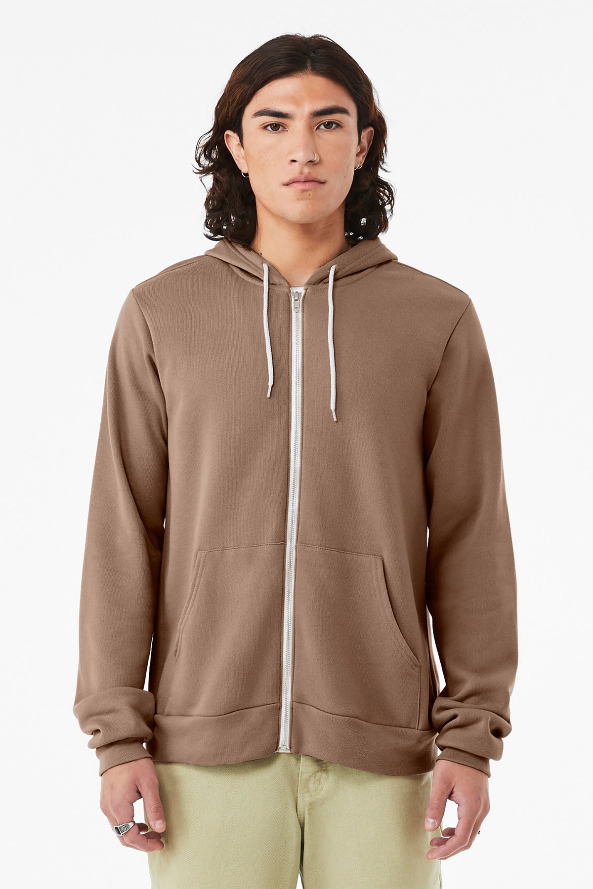 BELLA+CANVAS ? Unisex Sponge Fleece Full-Zip Hoodie. BC