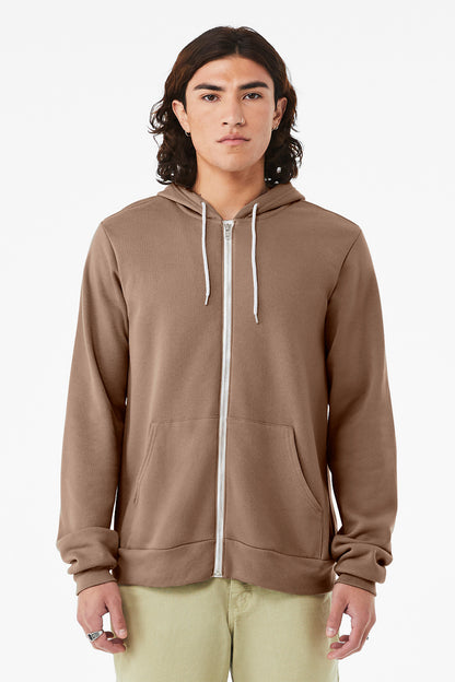 BELLA+CANVAS ? Unisex Sponge Fleece Full-Zip Hoodie. BC