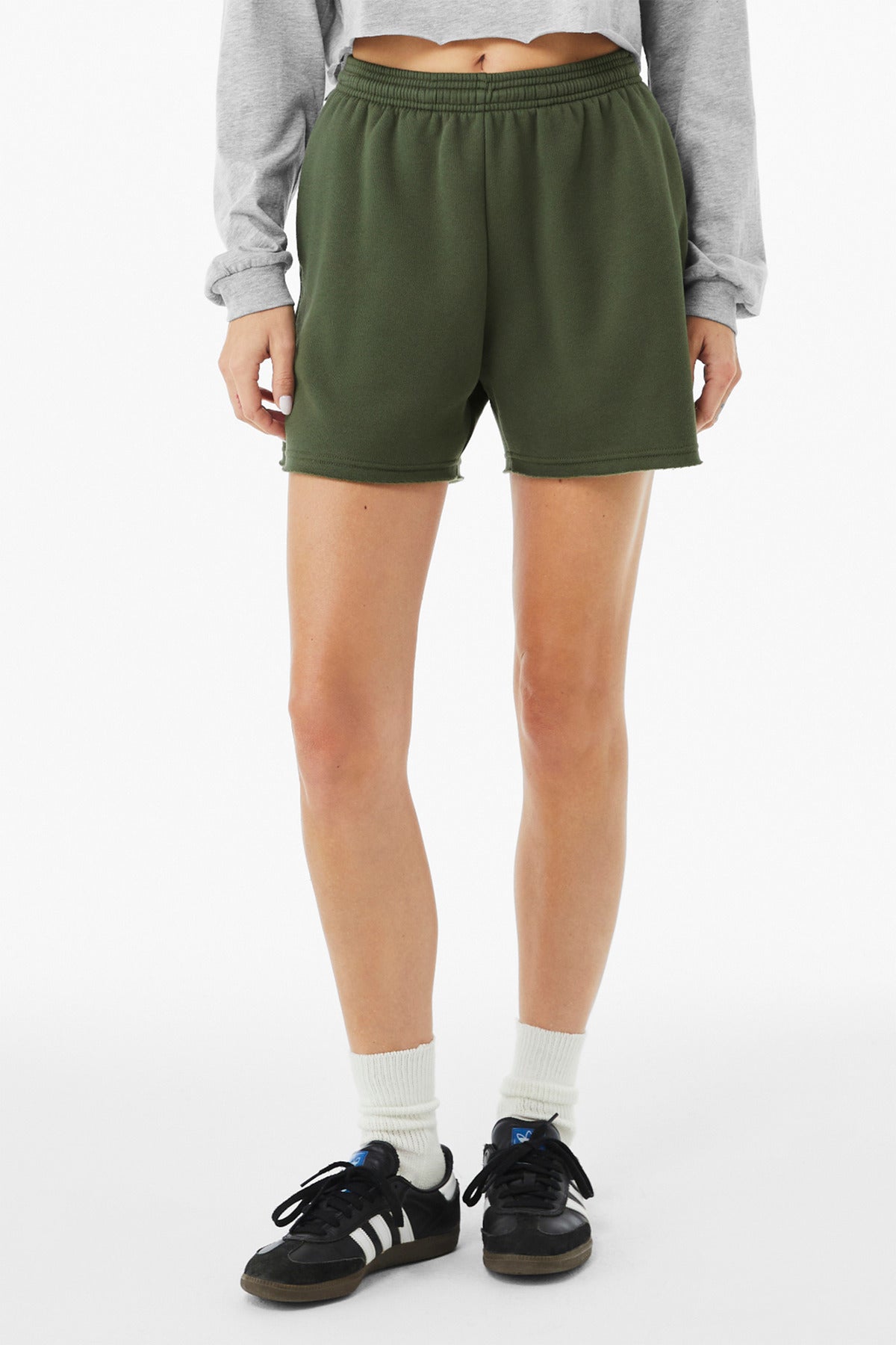 BELLA+CANVAS? Women's Cutoff Sweatshort BC3787