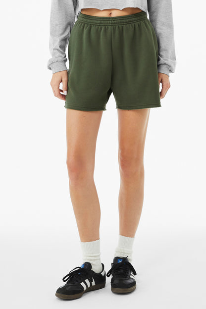 BELLA+CANVAS? Women's Cutoff Sweatshort BC3787