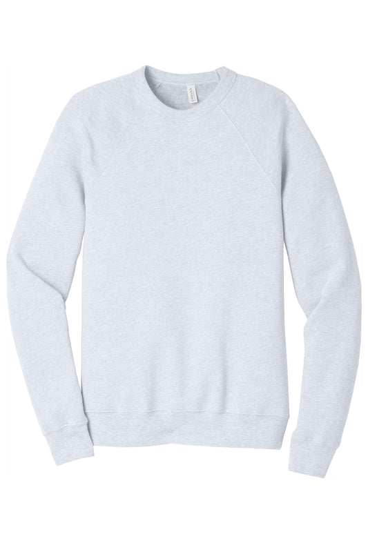BELLA+CANVAS ? Unisex Sponge Fleece Raglan Sweatshirt.