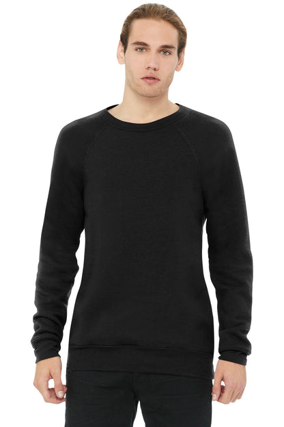 BELLA+CANVAS ? Unisex Sponge Fleece Raglan Sweatshirt.