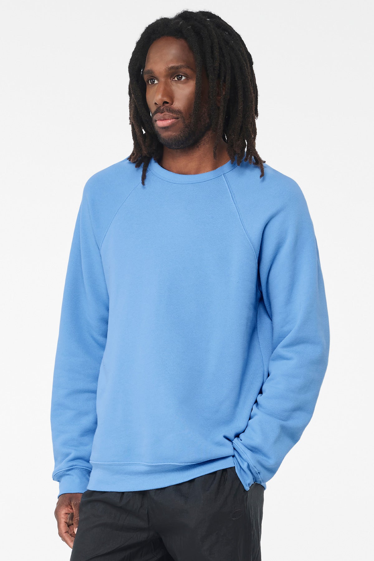BELLA+CANVAS ? Unisex Sponge Fleece Raglan Sweatshirt.