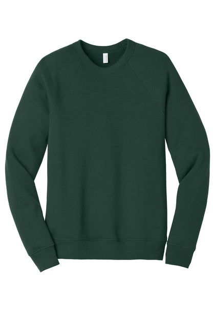 BELLA+CANVAS ? Unisex Sponge Fleece Raglan Sweatshirt.