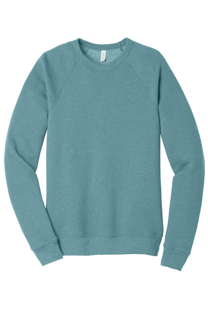 BELLA+CANVAS ? Unisex Sponge Fleece Raglan Sweatshirt.