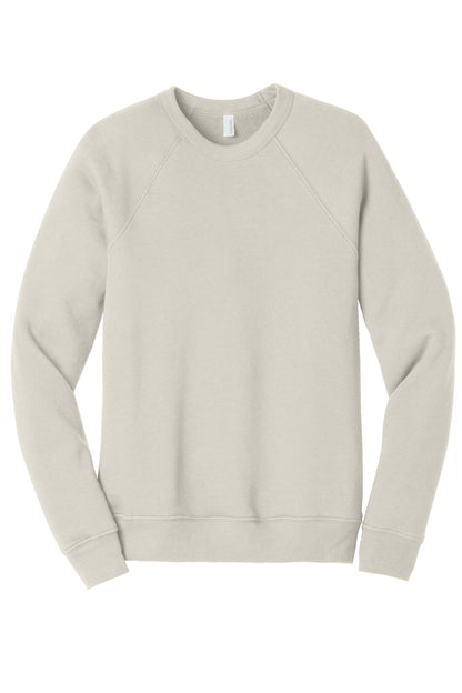BELLA+CANVAS ? Unisex Sponge Fleece Raglan Sweatshirt.
