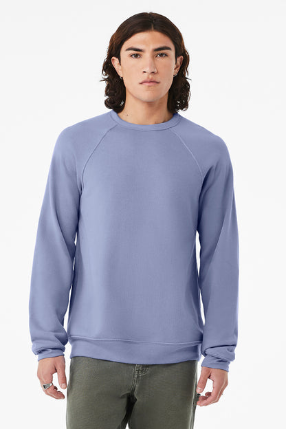 BELLA+CANVAS ? Unisex Sponge Fleece Raglan Sweatshirt.