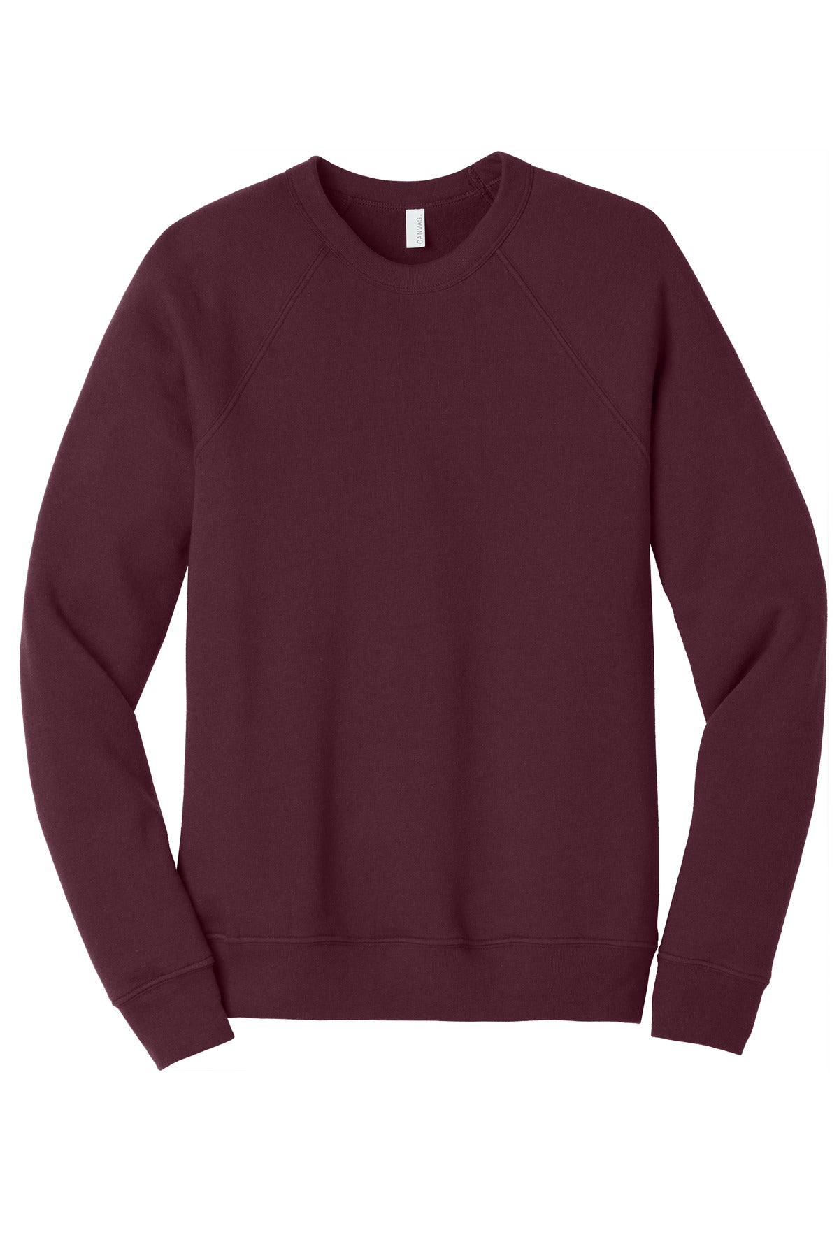 BELLA+CANVAS ? Unisex Sponge Fleece Raglan Sweatshirt.