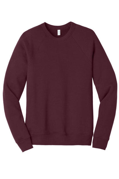 BELLA+CANVAS ? Unisex Sponge Fleece Raglan Sweatshirt.