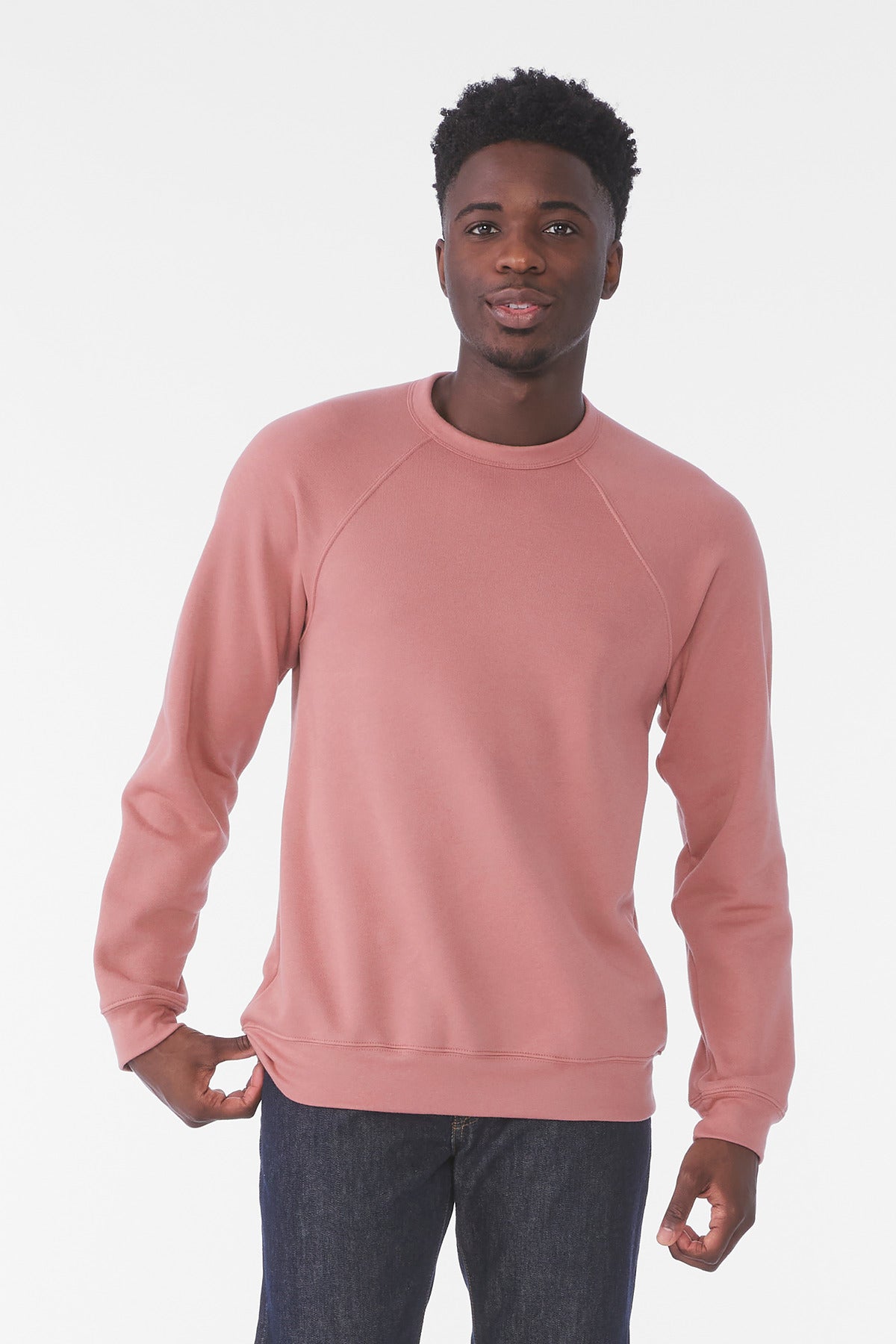 BELLA+CANVAS ? Unisex Sponge Fleece Raglan Sweatshirt.