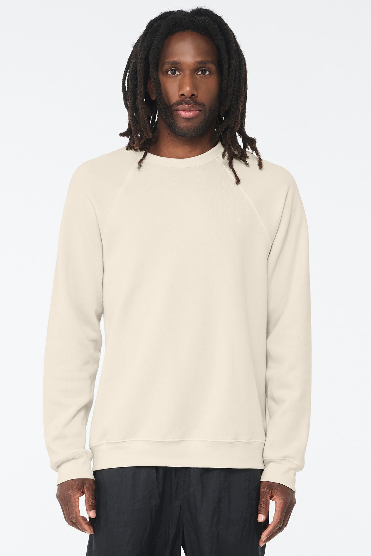 BELLA+CANVAS ? Unisex Sponge Fleece Raglan Sweatshirt.