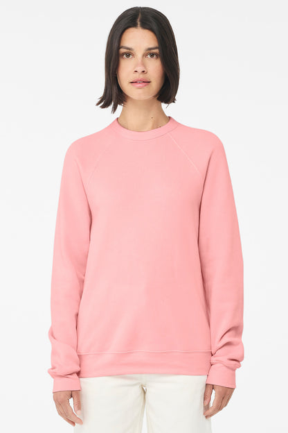 BELLA+CANVAS ? Unisex Sponge Fleece Raglan Sweatshirt.