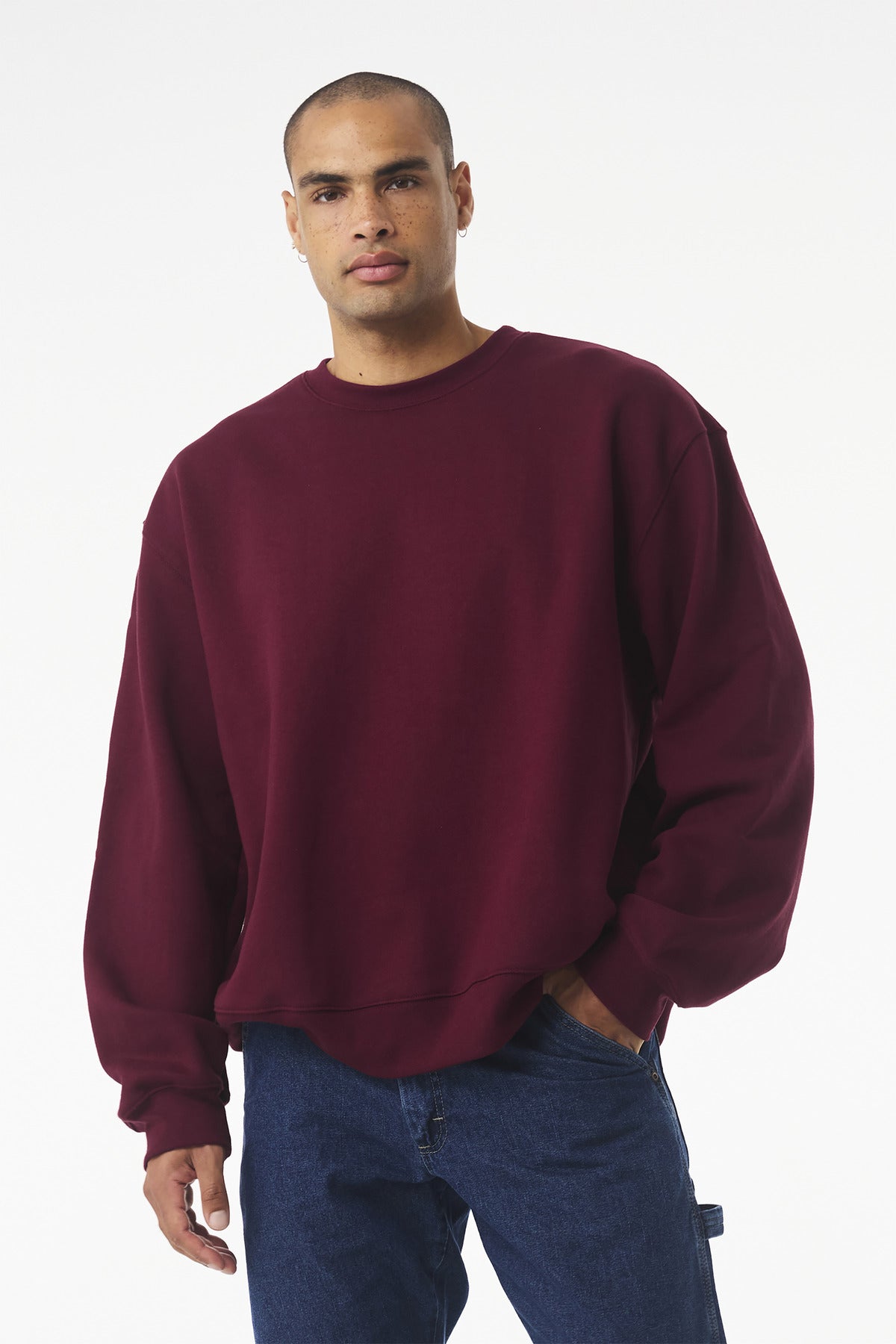 BELLA+CANVAS? Unisex 10-Ounce Heavyweight Crewneck Swea