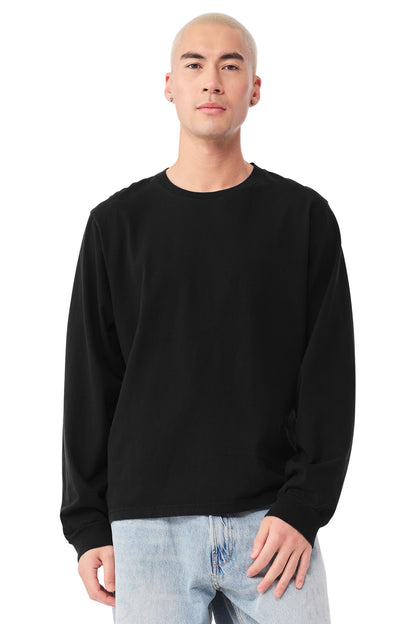 BELLA+CANVAS® Unisex Heavyweight Garment-Dyed Long Sleeve Tee
