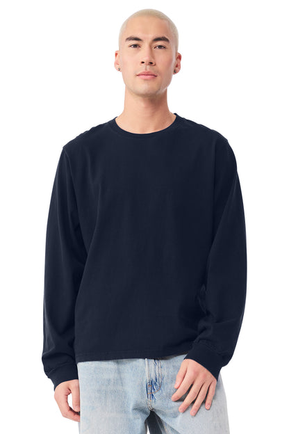 BELLA+CANVAS® Unisex Heavyweight Garment-Dyed Long Sleeve Tee