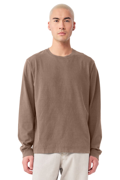 BELLA+CANVAS® Unisex Heavyweight Garment-Dyed Long Sleeve Tee