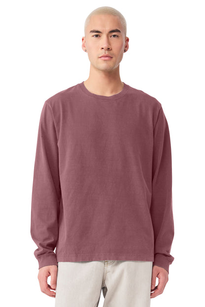 BELLA+CANVAS® Unisex Heavyweight Garment-Dyed Long Sleeve Tee