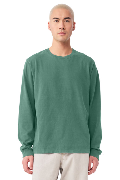 BELLA+CANVAS® Unisex Heavyweight Garment-Dyed Long Sleeve Tee