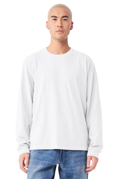 BELLA+CANVAS® Unisex Heavyweight Garment-Dyed Long Sleeve Tee