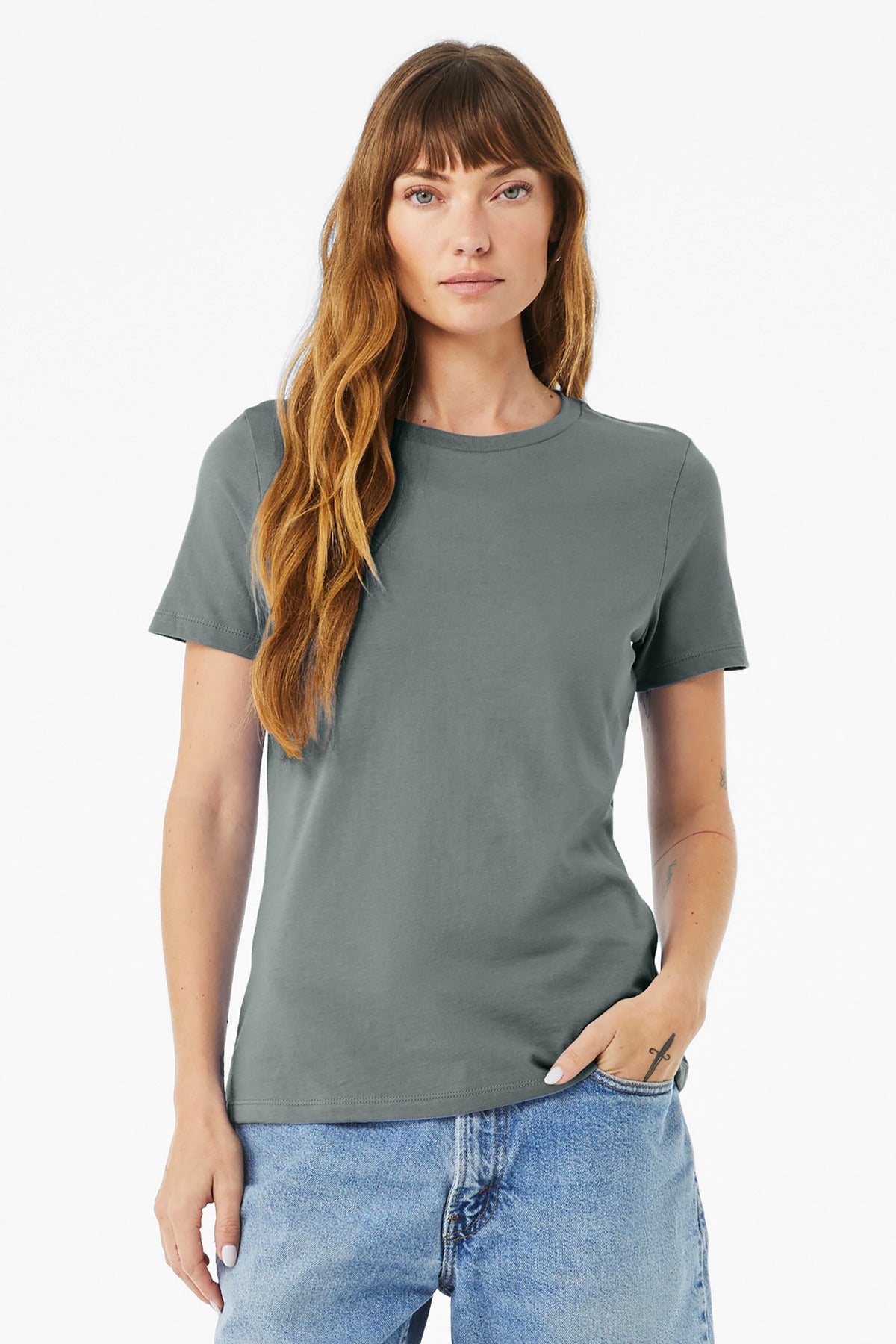 BELLA+CANVAS ? Women's Relaxed Jersey Short Sleeve Tee.