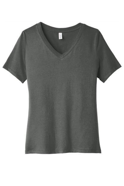 BELLA+CANVAS ? Women's Relaxed Jersey Short Sleeve V-Ne