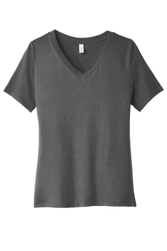BELLA+CANVAS ? Women's Relaxed Jersey Short Sleeve V-Ne