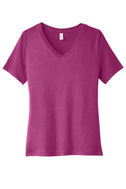 BELLA+CANVAS ? Women's Relaxed Jersey Short Sleeve V-Ne