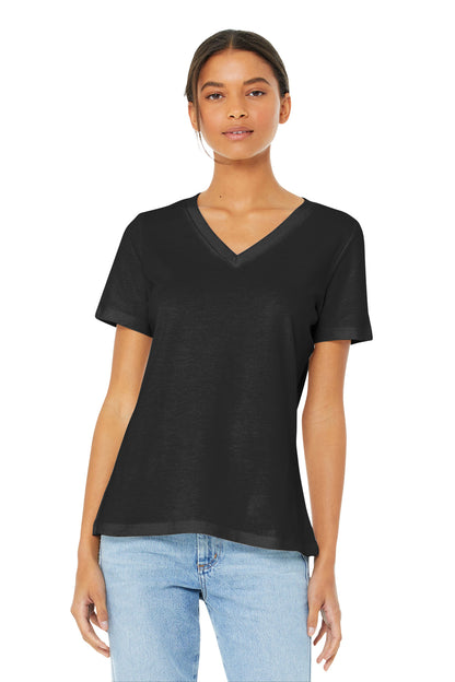 BELLA+CANVAS ? Women's Relaxed Jersey Short Sleeve V-Ne