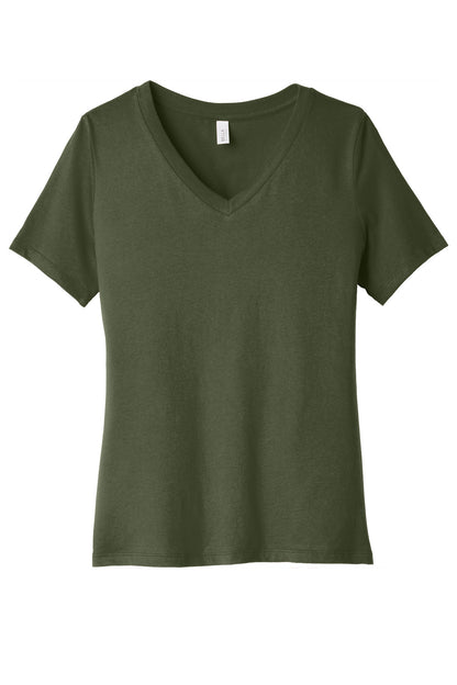 BELLA+CANVAS ? Women's Relaxed Jersey Short Sleeve V-Ne