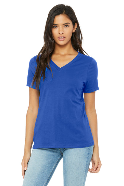 BELLA+CANVAS ? Women's Relaxed Jersey Short Sleeve V-Ne