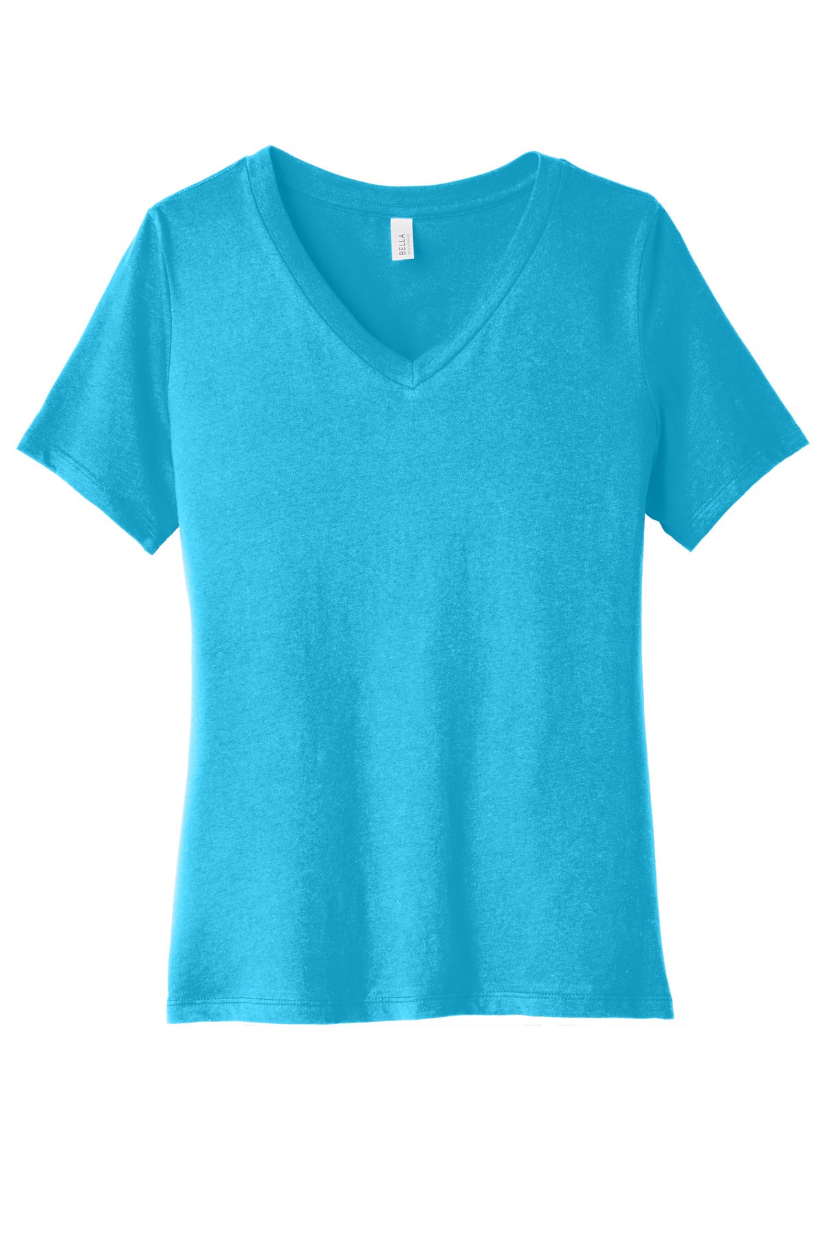 BELLA+CANVAS ? Women's Relaxed Jersey Short Sleeve V-Ne