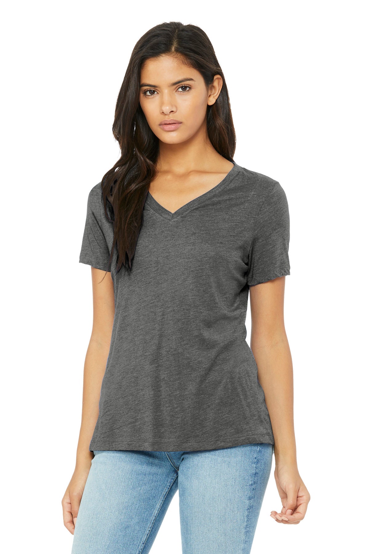 BELLA+CANVAS? Women's Relaxed Triblend V-Neck Tee BC641