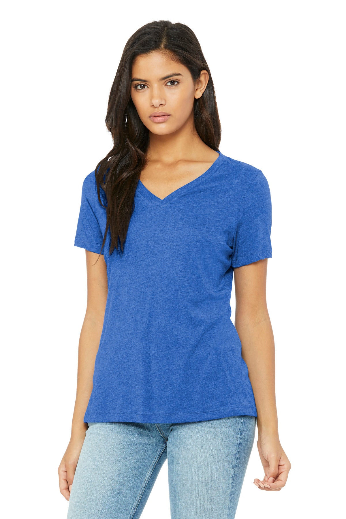 BELLA+CANVAS? Women's Relaxed Triblend V-Neck Tee BC641