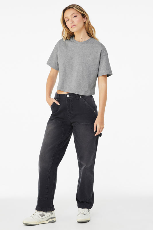 BELLA+CANVAS? Women's Jersey Crop Tee BC6482