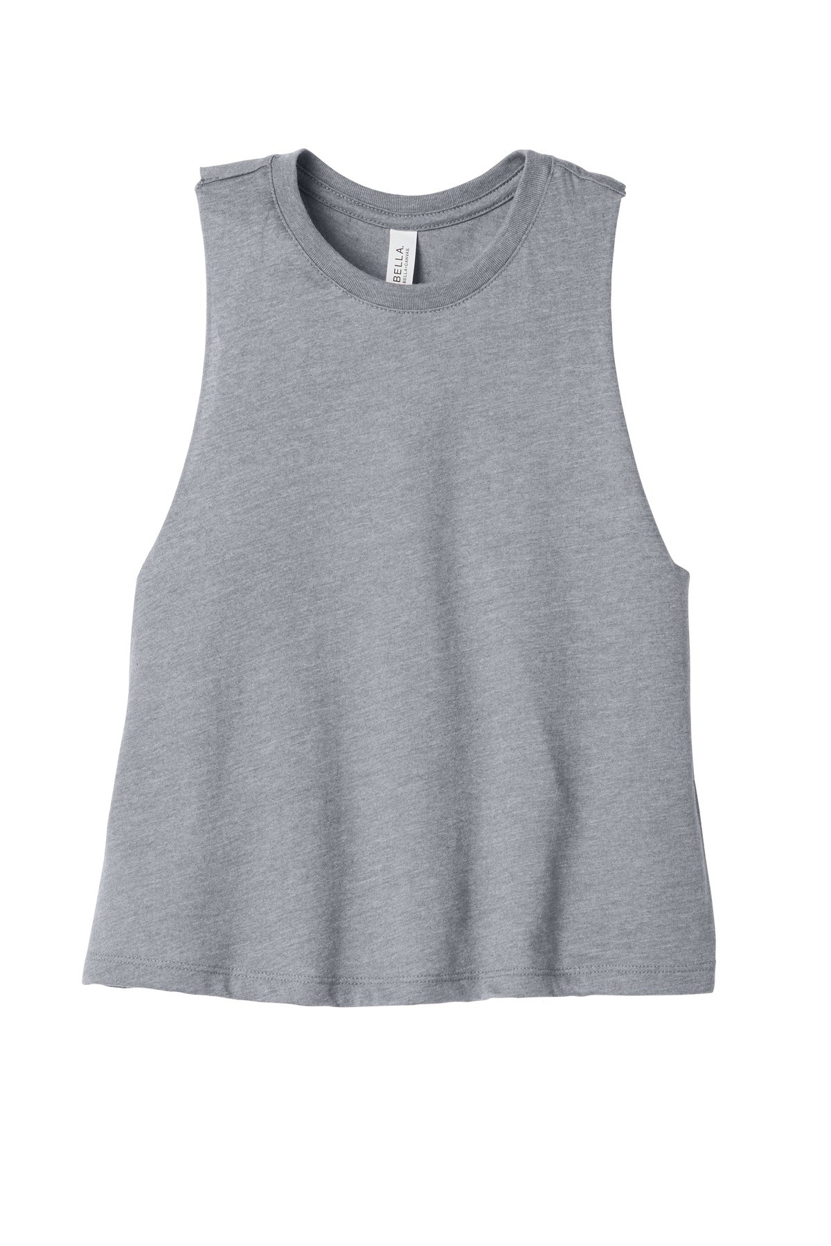 BELLA+CANVAS ? Women's Racerback Cropped Tank. BC6682